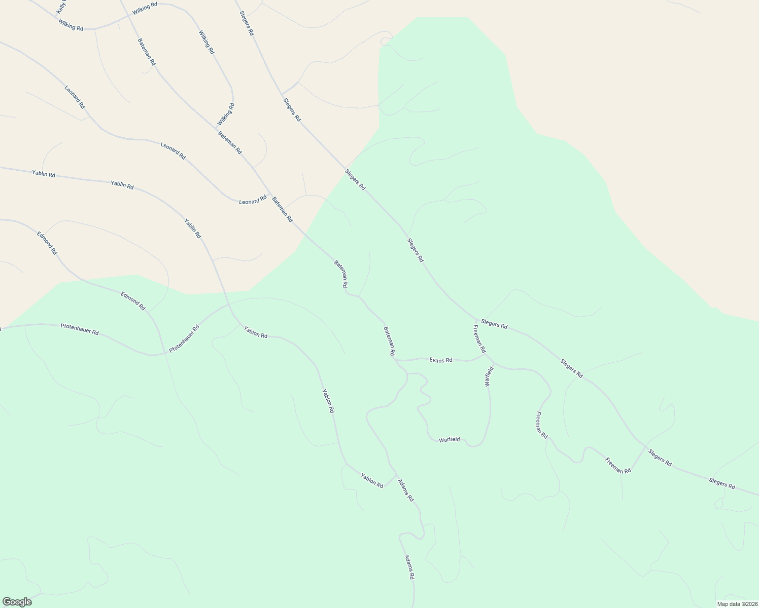 map of restaurants, bars, coffee shops, grocery stores, and more near Bateman Road in Fort Garland