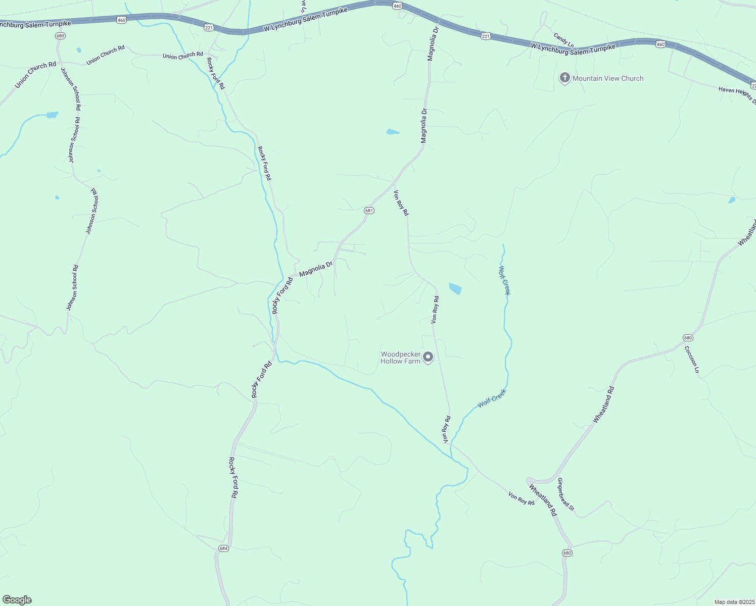 map of restaurants, bars, coffee shops, grocery stores, and more near 1249 Schickling Road in Bedford