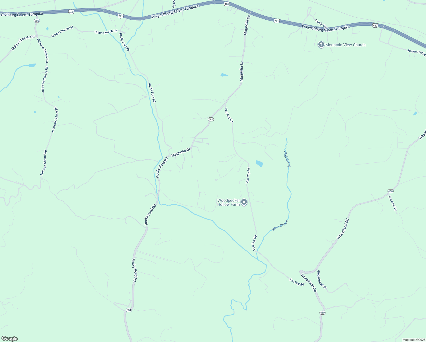 map of restaurants, bars, coffee shops, grocery stores, and more near 1249 Schickling Road in Bedford