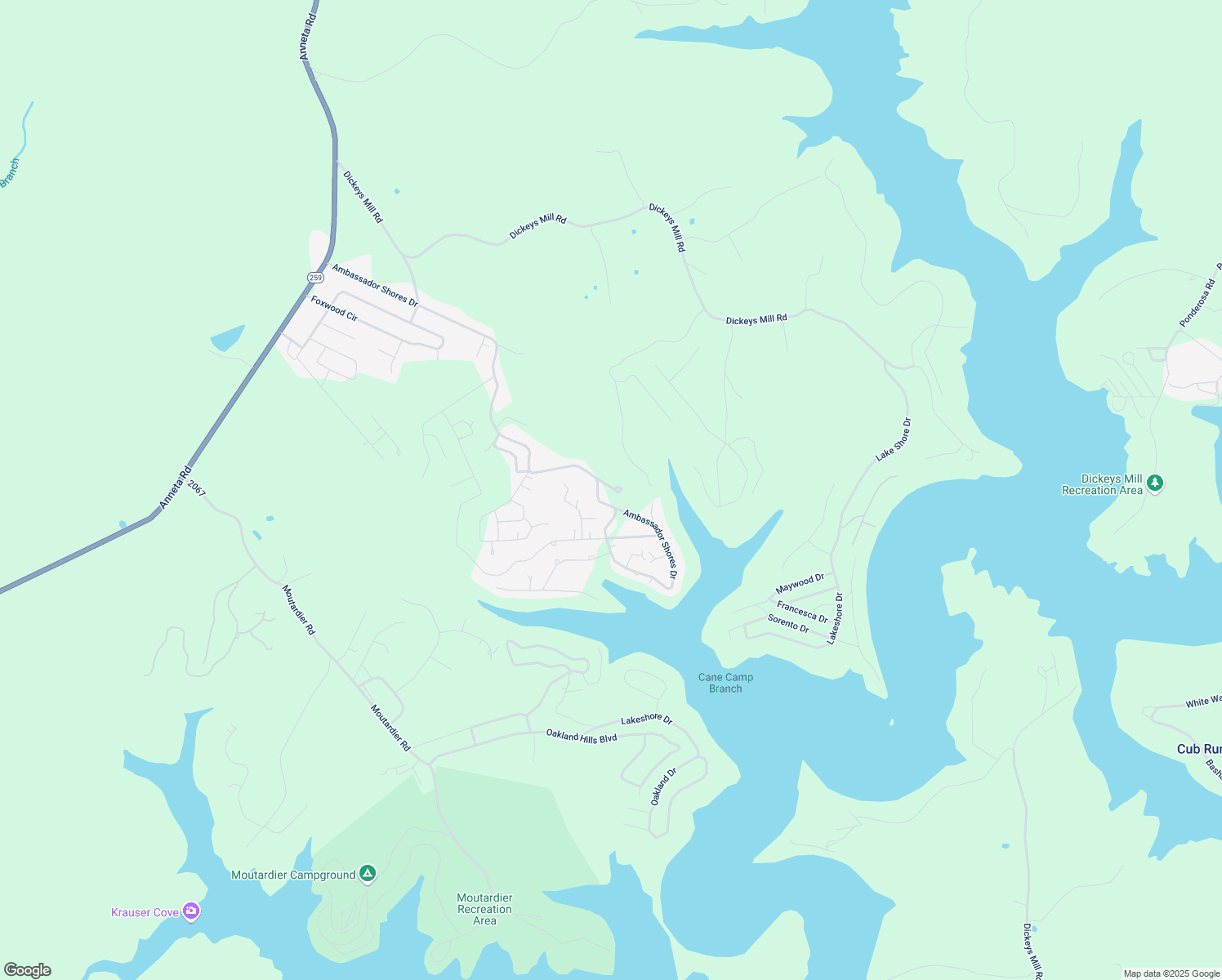 map of restaurants, bars, coffee shops, grocery stores, and more near 1142-1210 Ambassador Shores Drive in Leitchfield