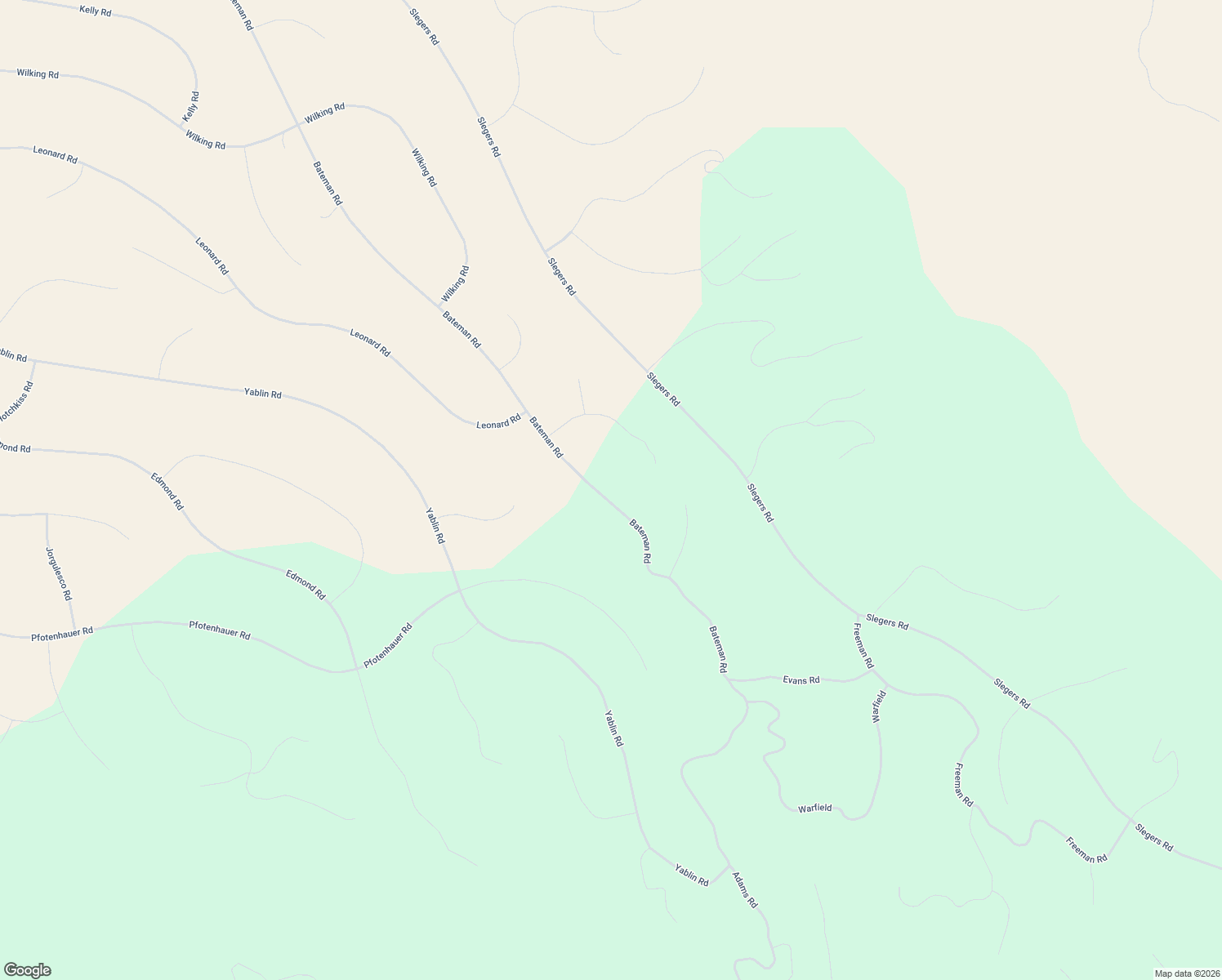 map of restaurants, bars, coffee shops, grocery stores, and more near Bateman Road in Fort Garland