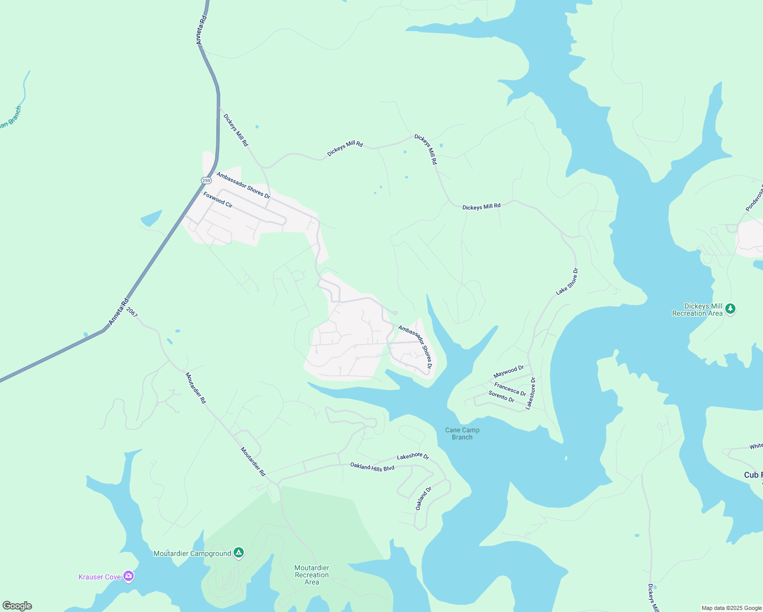 map of restaurants, bars, coffee shops, grocery stores, and more near 1142 Ambassador Shores Drive in Leitchfield