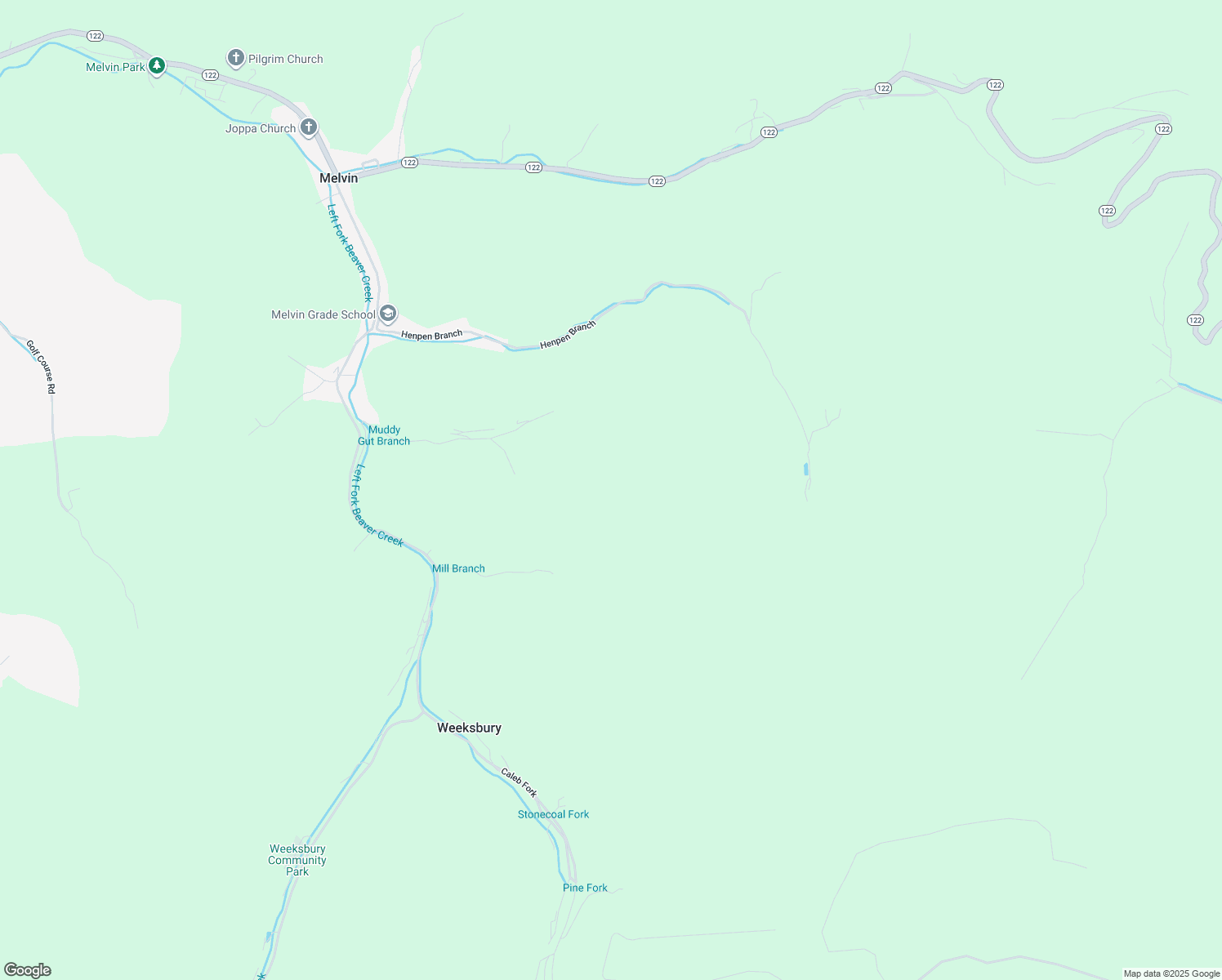 map of restaurants, bars, coffee shops, grocery stores, and more near in Weeksbury