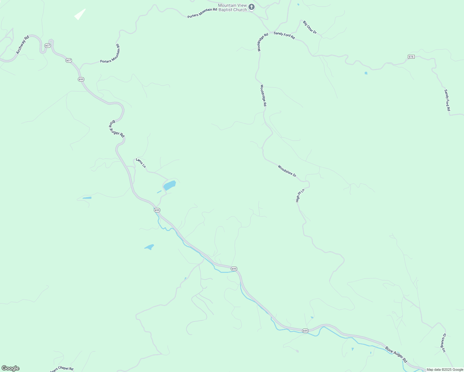 map of restaurants, bars, coffee shops, grocery stores, and more near 3737 Bore Auger Road in Blue Ridge