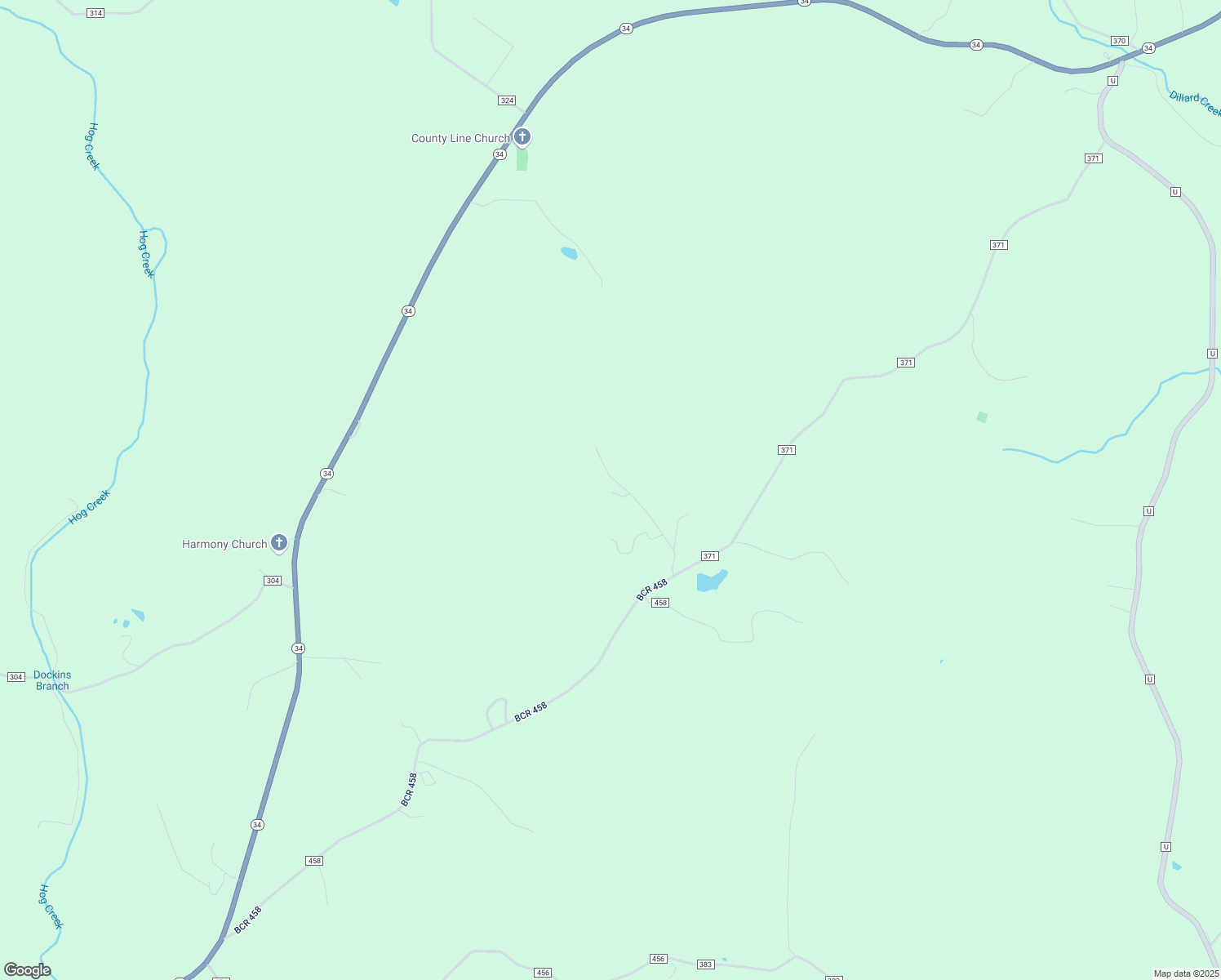 map of restaurants, bars, coffee shops, grocery stores, and more near 2575 RR 2 in Marble Hill