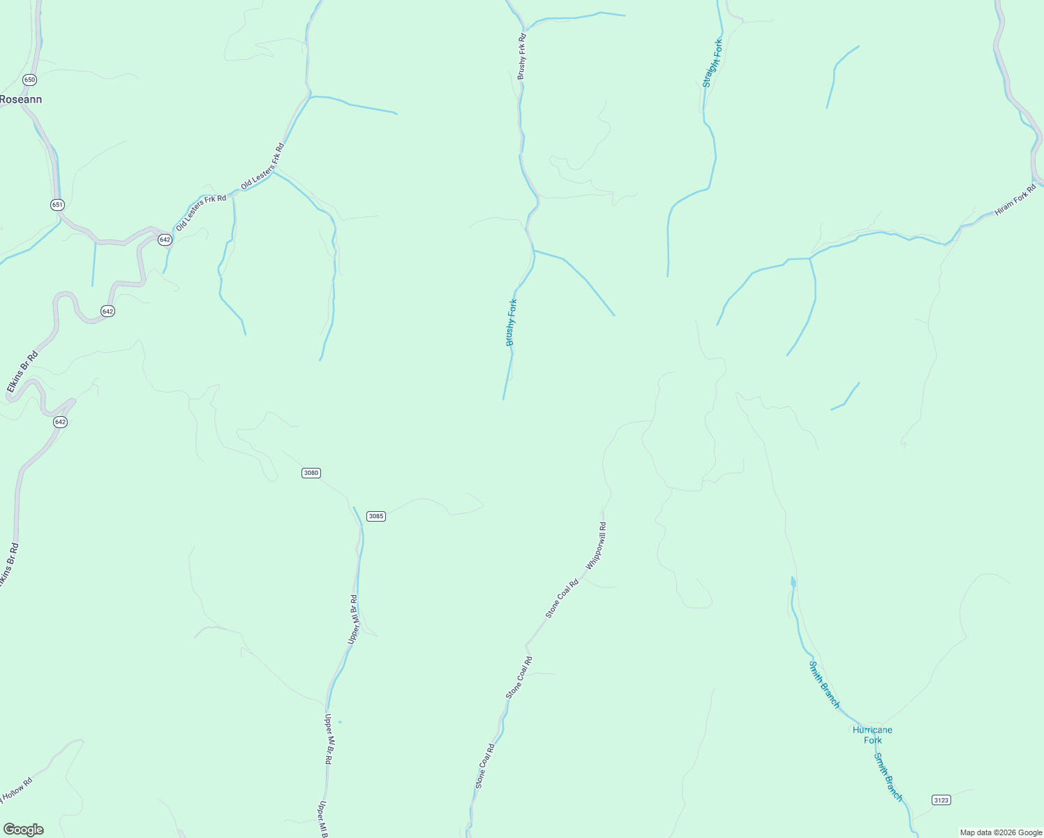 map of restaurants, bars, coffee shops, grocery stores, and more near 1880 Brushy Fork Road in Grundy