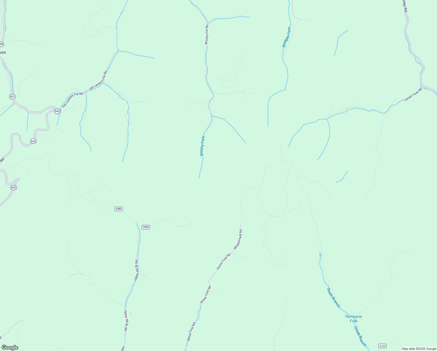 map of restaurants, bars, coffee shops, grocery stores, and more near 1880 Brushy Fork Road in Grundy