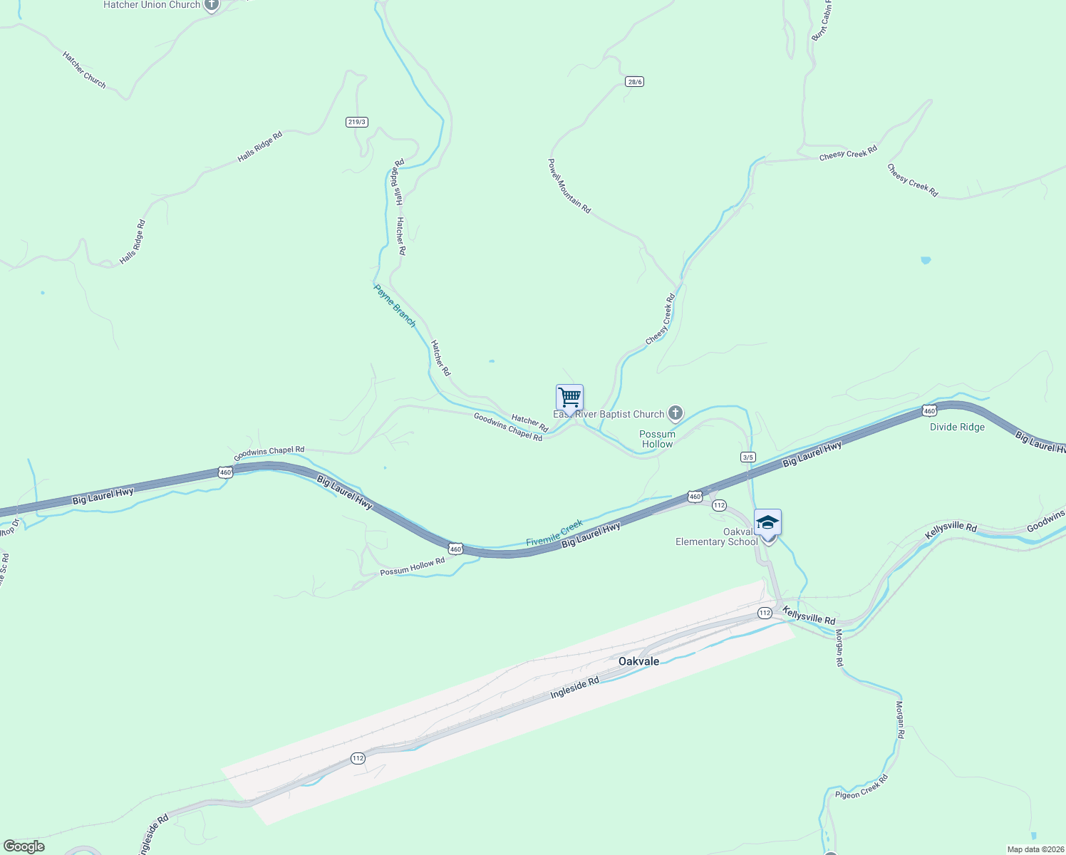 map of restaurants, bars, coffee shops, grocery stores, and more near Hatcher Road in Princeton
