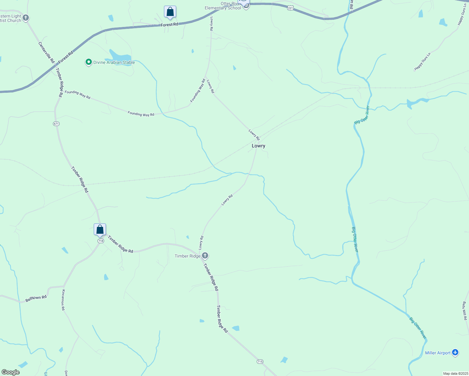 map of restaurants, bars, coffee shops, grocery stores, and more near 3536 Lowry Road in Lowry