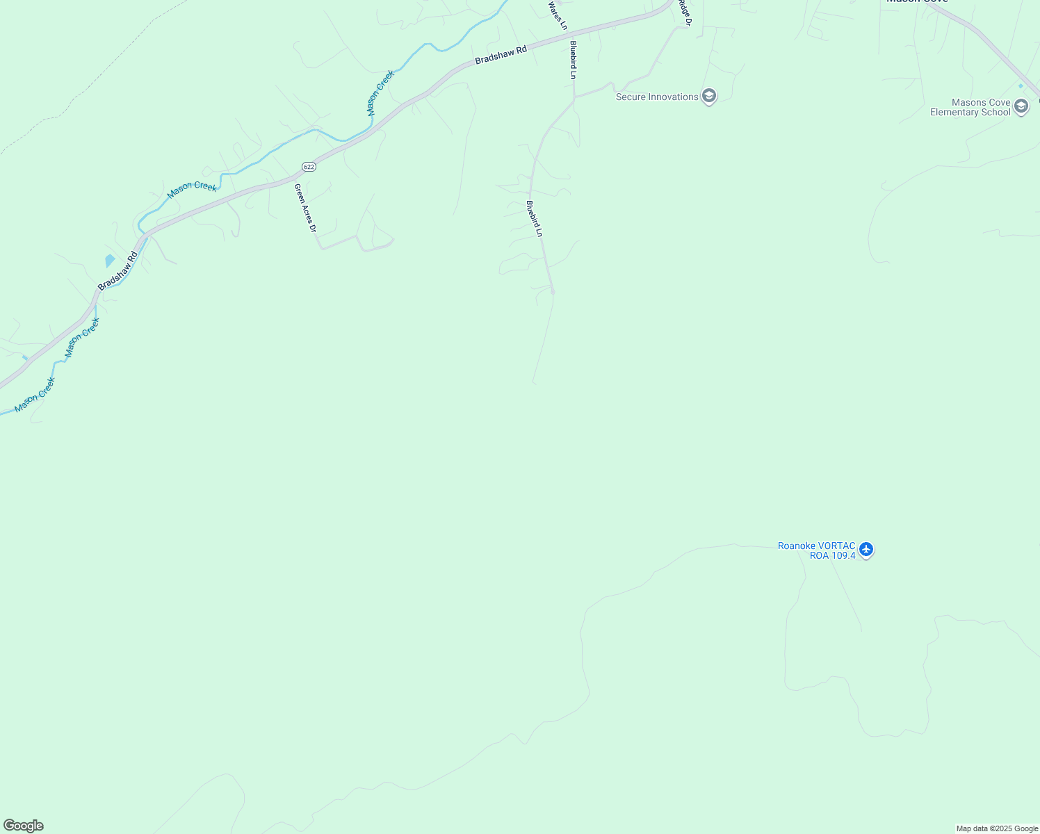 map of restaurants, bars, coffee shops, grocery stores, and more near 3900 Bluebird Lane in Salem
