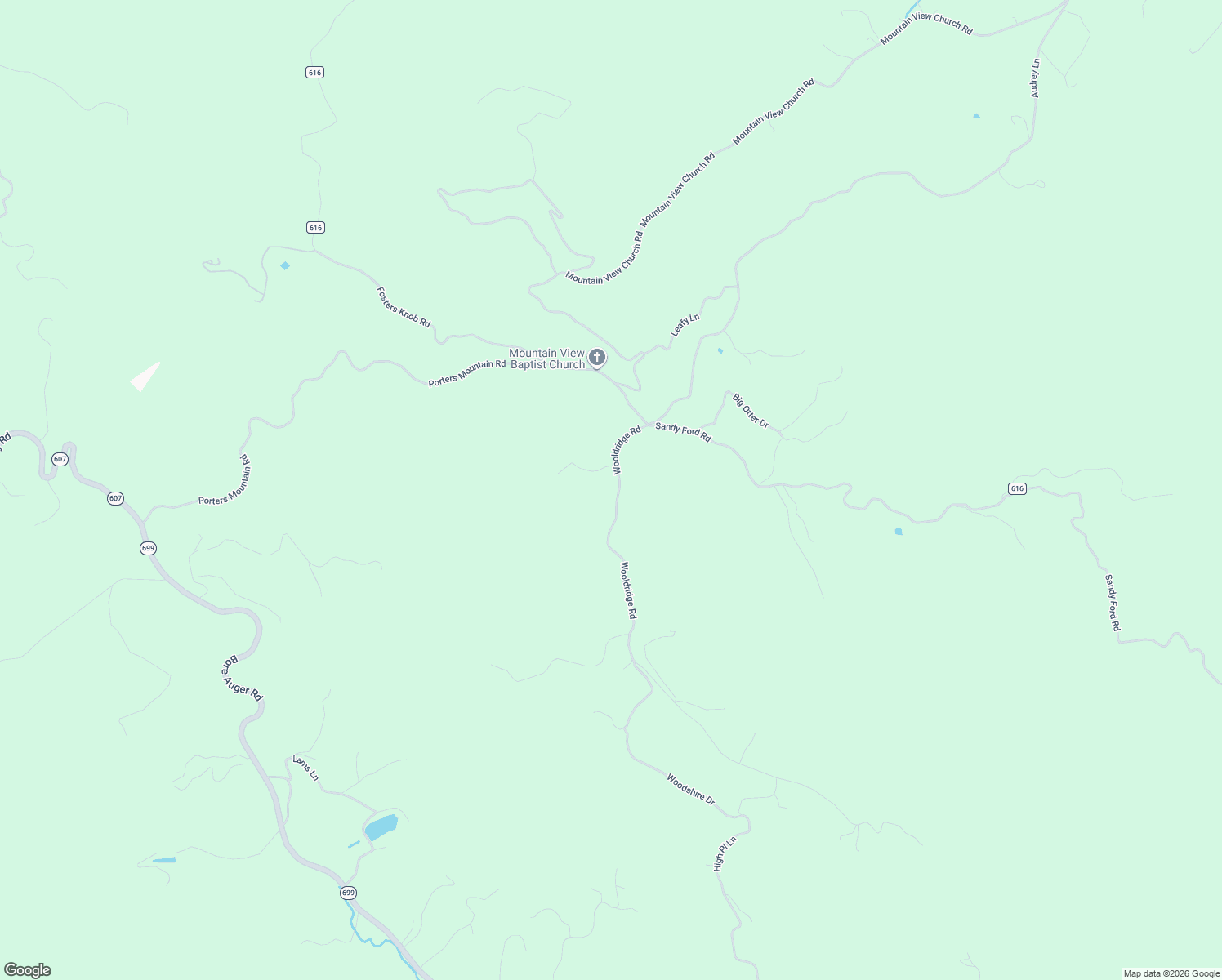 map of restaurants, bars, coffee shops, grocery stores, and more near 1173 Wooldridge Road in Blue Ridge