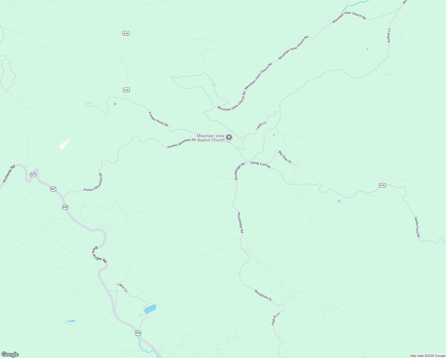 map of restaurants, bars, coffee shops, grocery stores, and more near 1173 Wooldridge Road in Blue Ridge