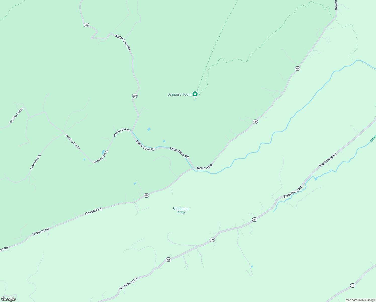 map of restaurants, bars, coffee shops, grocery stores, and more near 6853 Miller Cove Road in Catawba