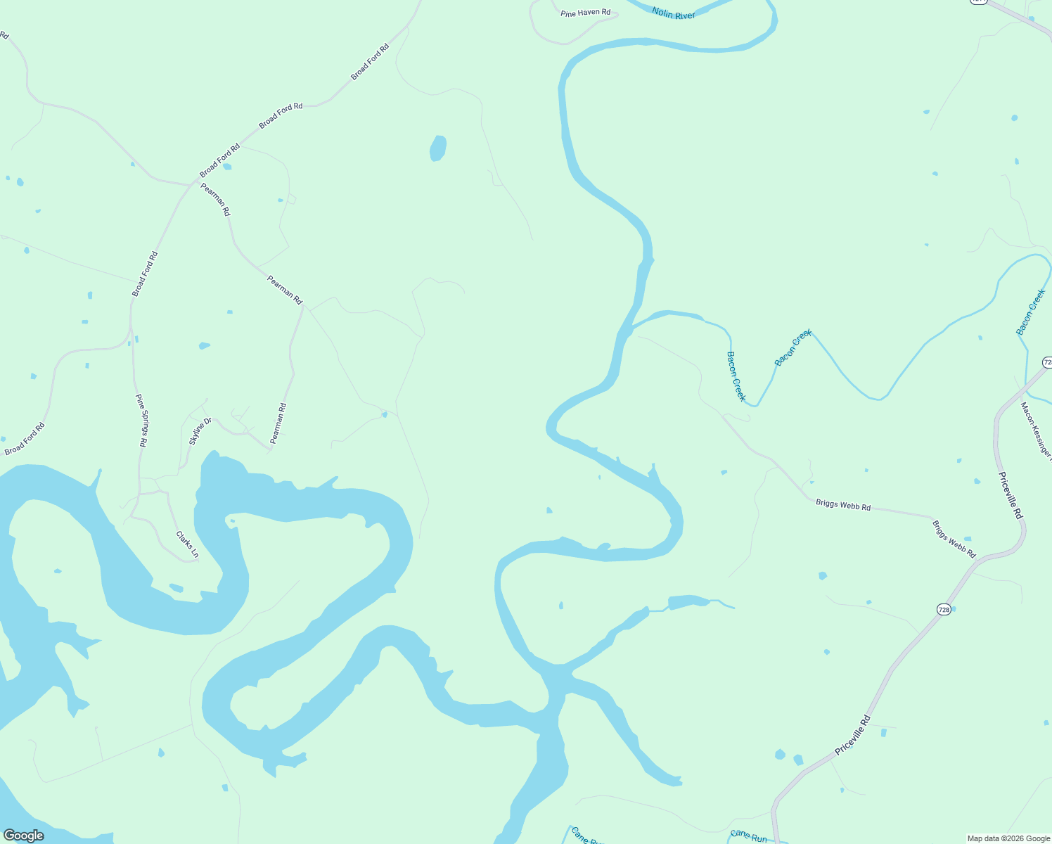 map of restaurants, bars, coffee shops, grocery stores, and more near in Broad Ford