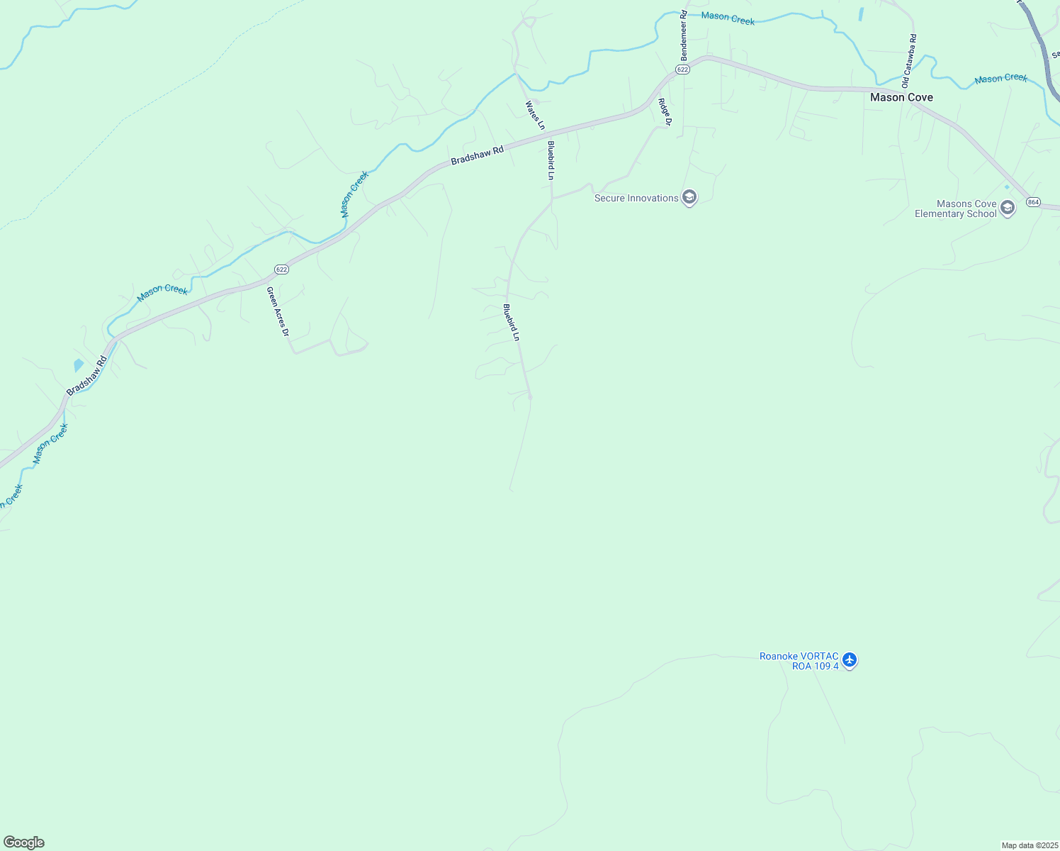 map of restaurants, bars, coffee shops, grocery stores, and more near 3900 Bluebird Lane in Salem