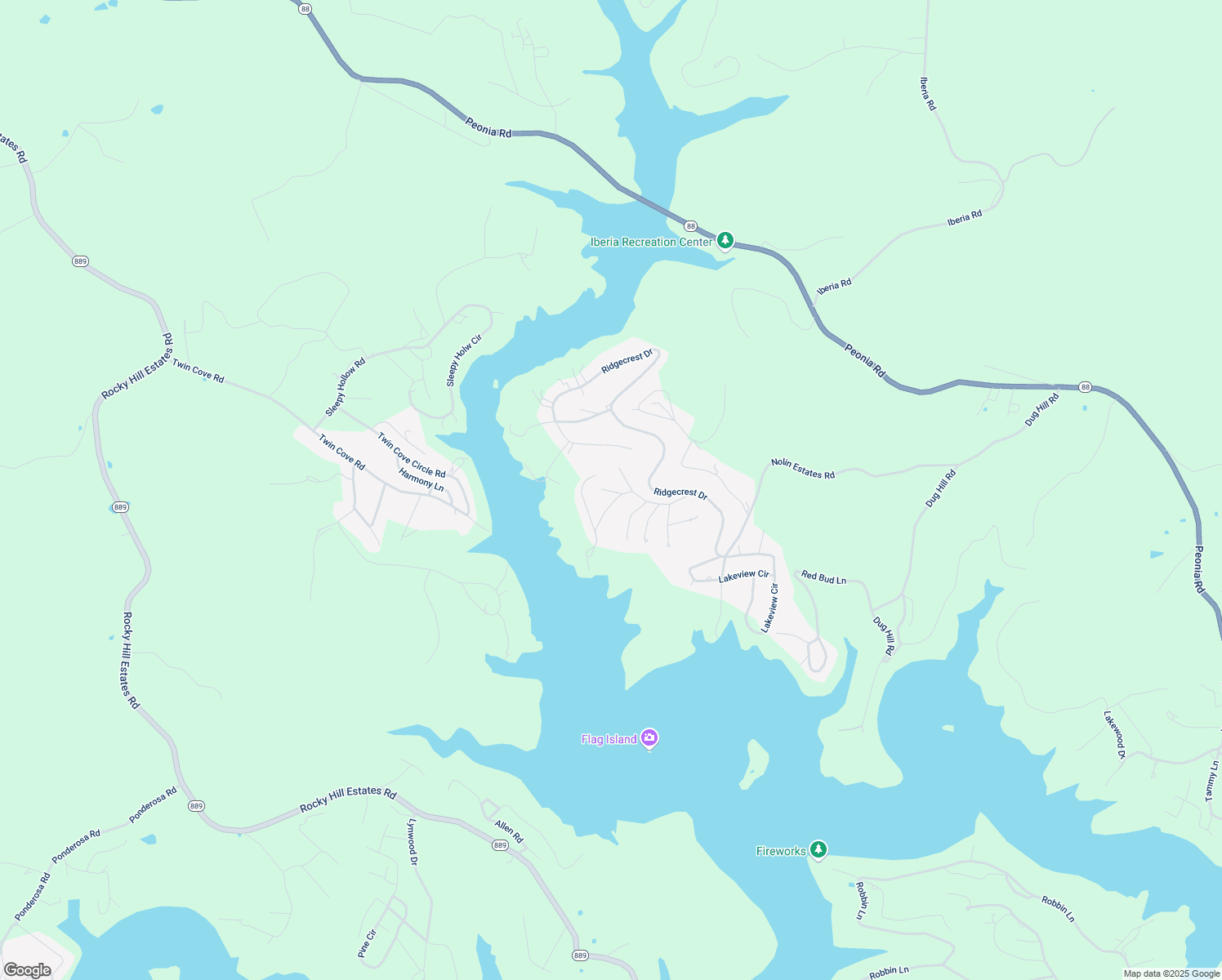 map of restaurants, bars, coffee shops, grocery stores, and more near 401-499 Pinecrest Drive in Clarkson