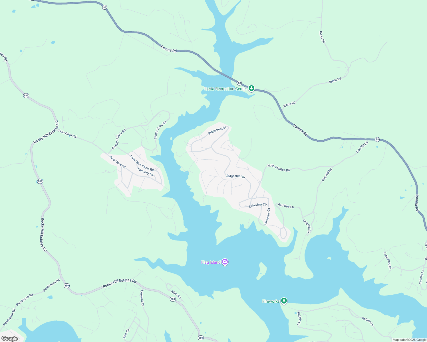 map of restaurants, bars, coffee shops, grocery stores, and more near 401-499 Pinecrest Drive in Clarkson