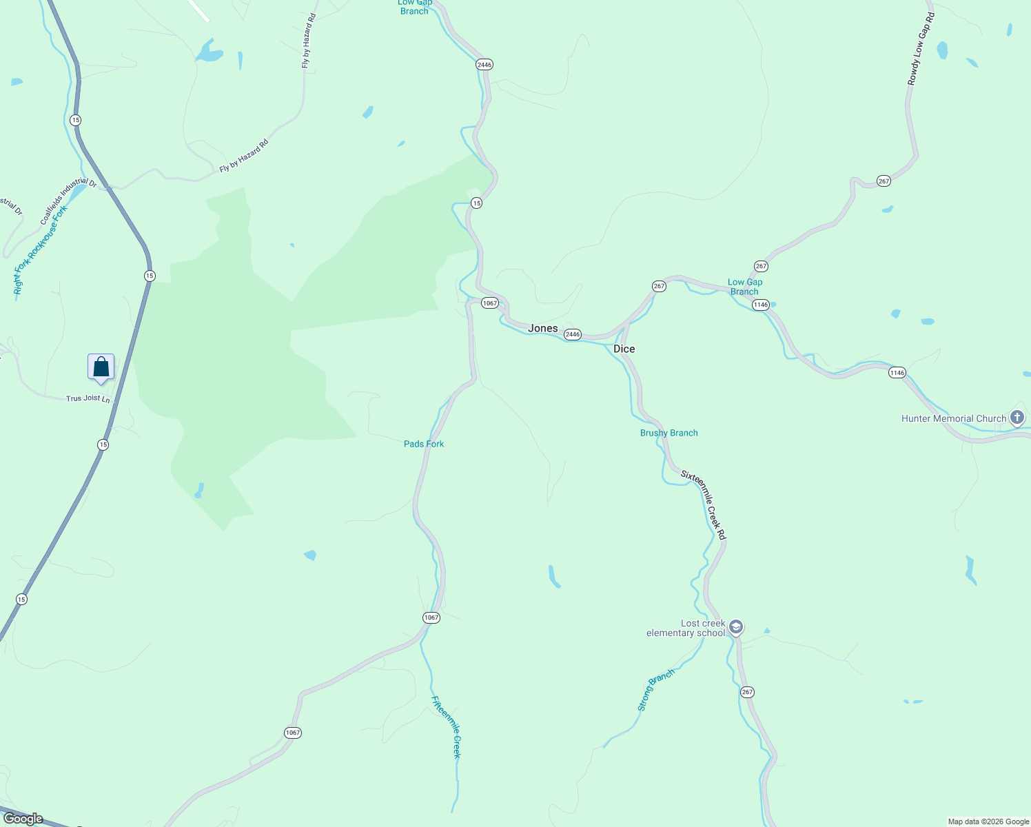 map of restaurants, bars, coffee shops, grocery stores, and more near Hooterville Road in Perry County