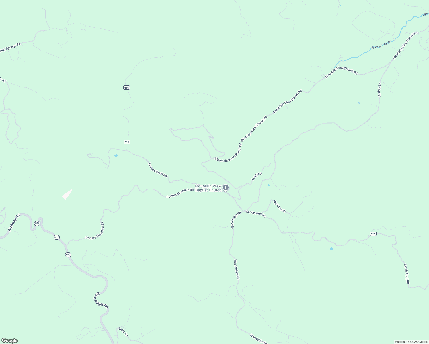 map of restaurants, bars, coffee shops, grocery stores, and more near 4120 Mountain View Church Road in Blue Ridge