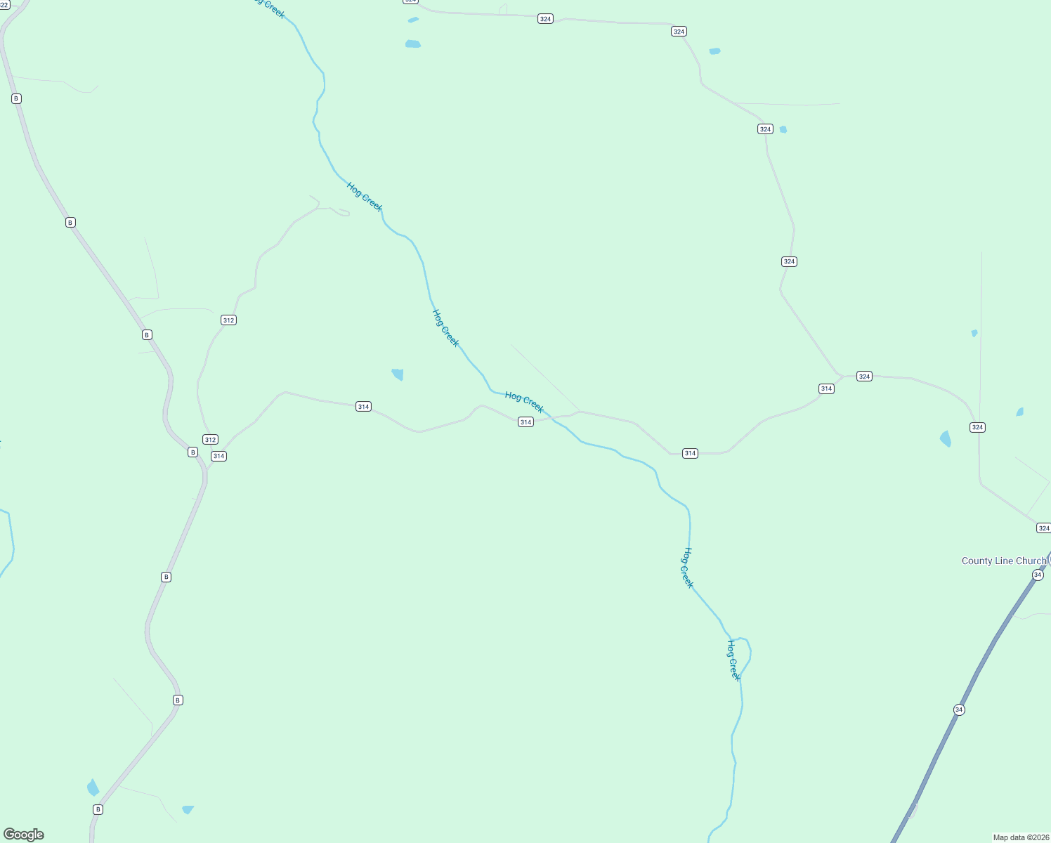 map of restaurants, bars, coffee shops, grocery stores, and more near County Road 314 in Marble Hill