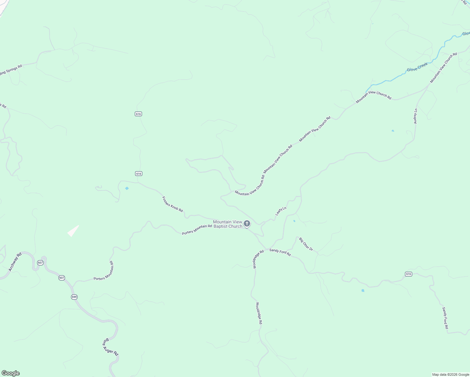 map of restaurants, bars, coffee shops, grocery stores, and more near 4120 Mountain View Church Road in Blue Ridge