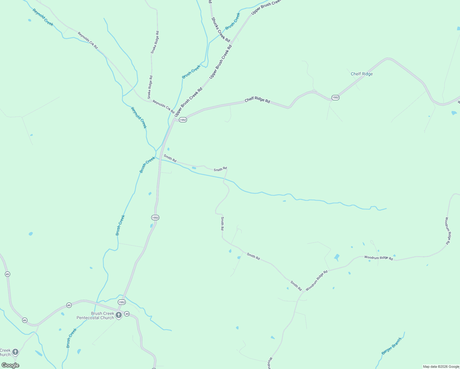 map of restaurants, bars, coffee shops, grocery stores, and more near 316 Smith Road in Liberty