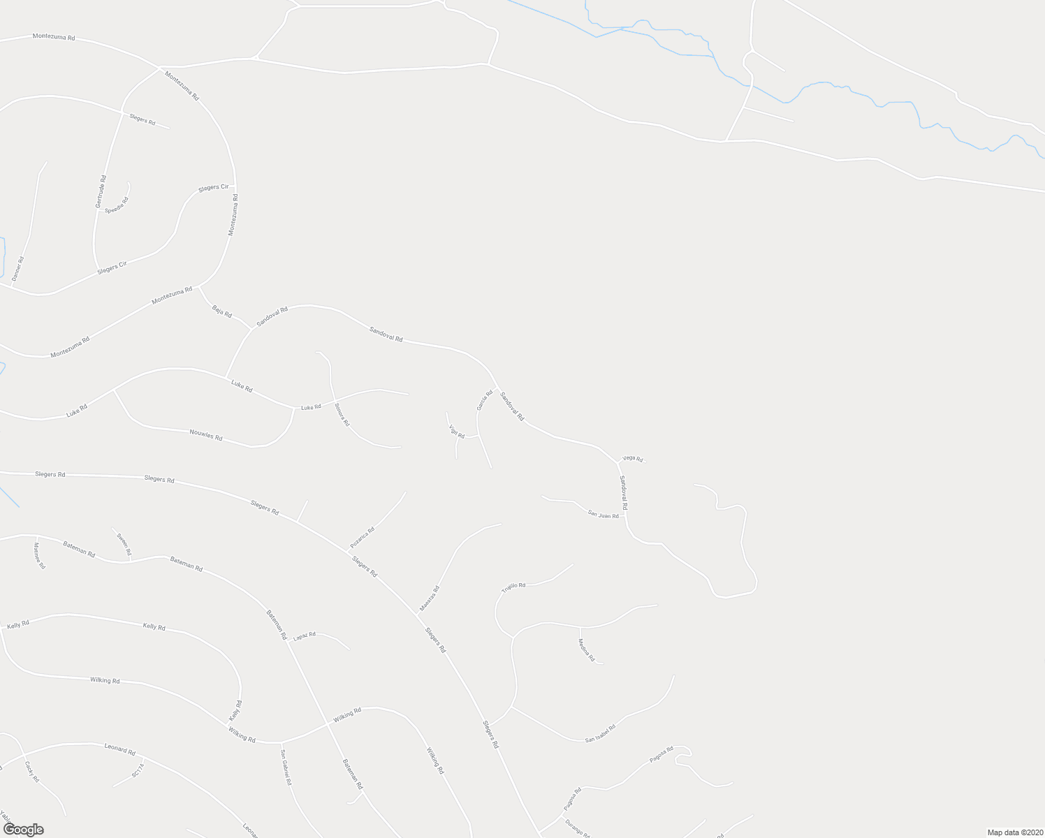 map of restaurants, bars, coffee shops, grocery stores, and more near Sandoval Road in Fort Garland