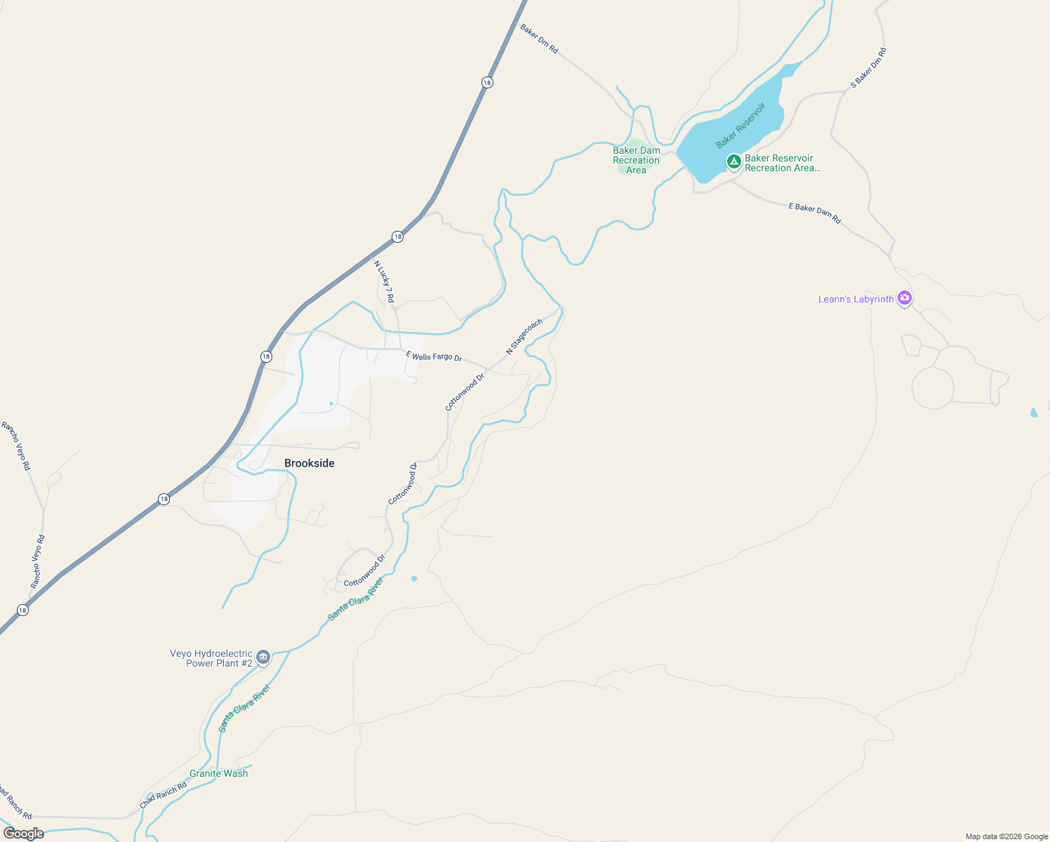 map of restaurants, bars, coffee shops, grocery stores, and more near 214 South Stagecoach Drive in Veyo