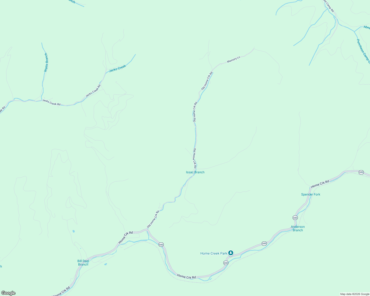 map of restaurants, bars, coffee shops, grocery stores, and more near 3105 Home Creek Road in Grundy