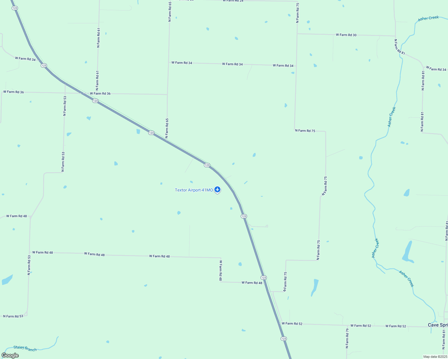 map of restaurants, bars, coffee shops, grocery stores, and more near Highway 123 in Walnut Grove