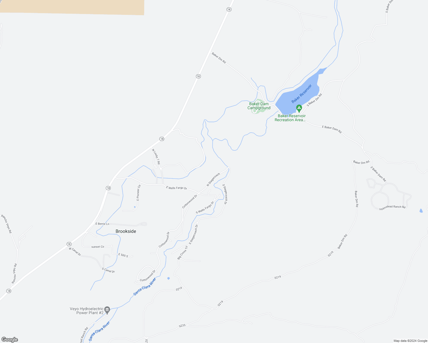 map of restaurants, bars, coffee shops, grocery stores, and more near 23 North Stagecoach in Brookside