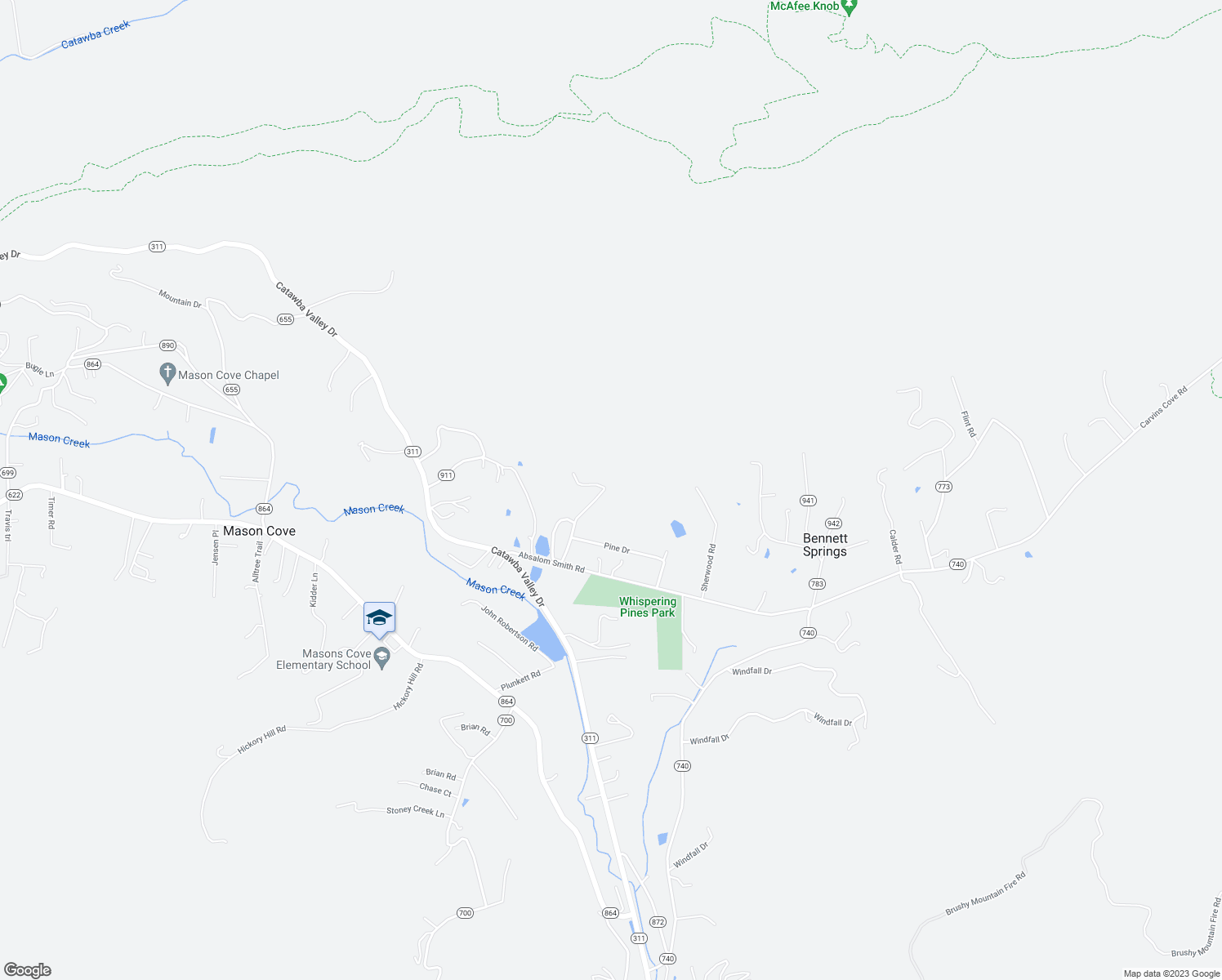 map of restaurants, bars, coffee shops, grocery stores, and more near 3490 Pine Dr in Salem