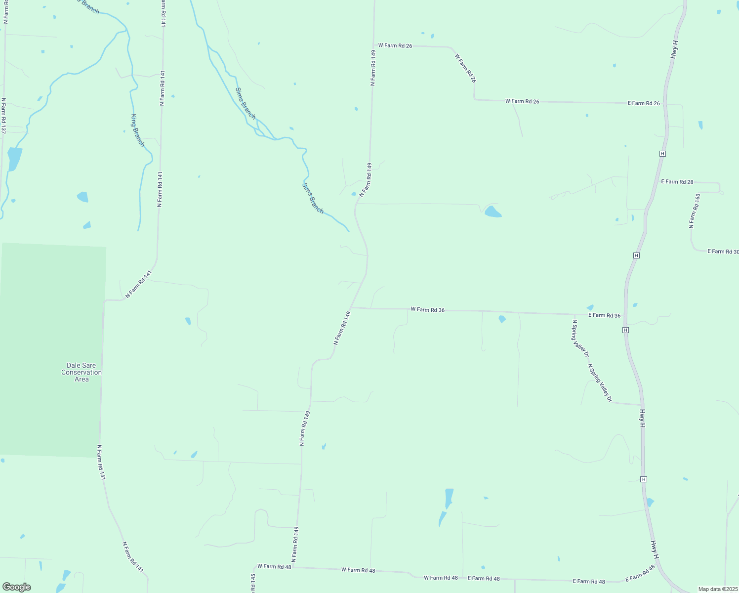 map of restaurants, bars, coffee shops, grocery stores, and more near 9733 North Red Cedar Lane in Pleasant Hope