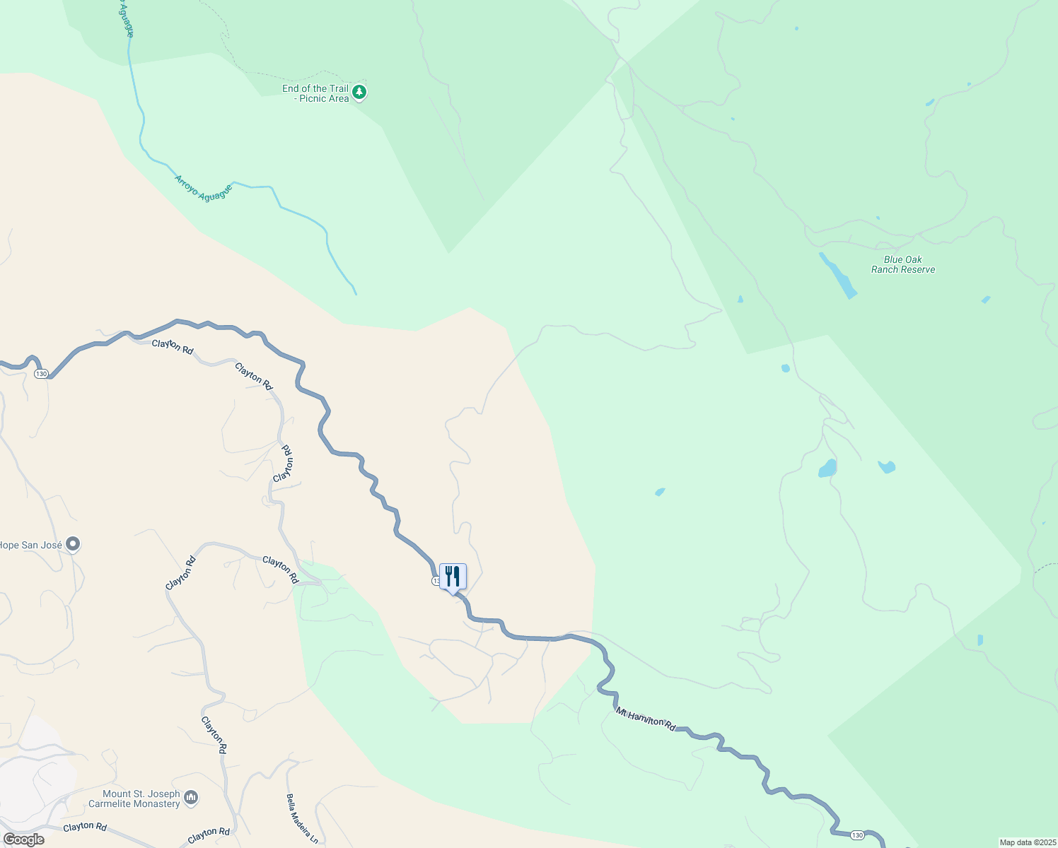 map of restaurants, bars, coffee shops, grocery stores, and more near in San Jose