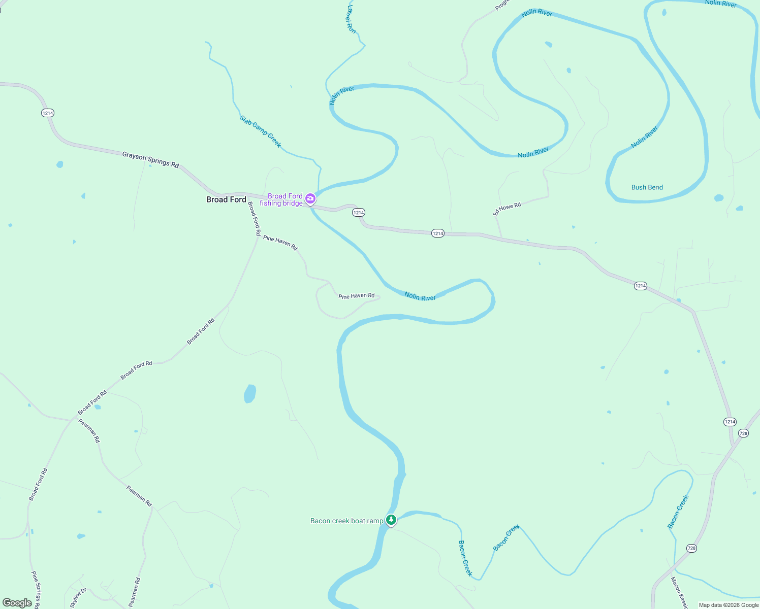 map of restaurants, bars, coffee shops, grocery stores, and more near 701-999 Pine Haven Road in Clarkson