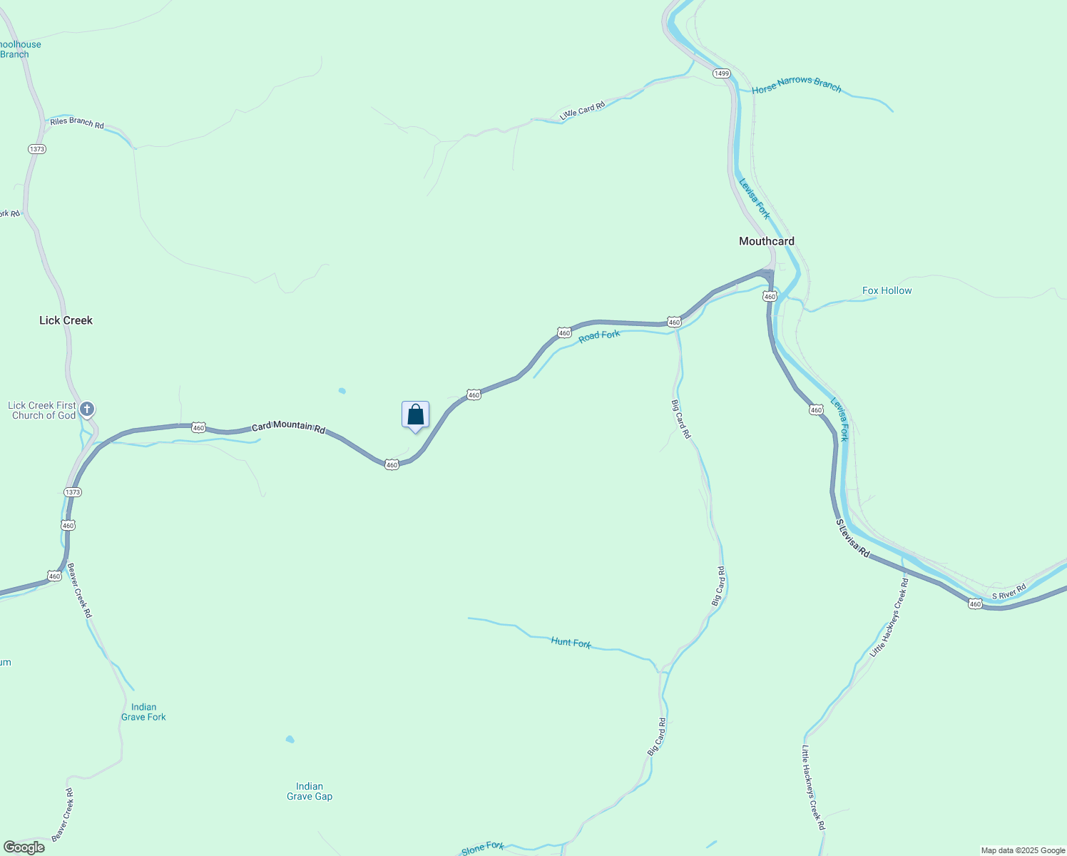 map of restaurants, bars, coffee shops, grocery stores, and more near in Mouthcard