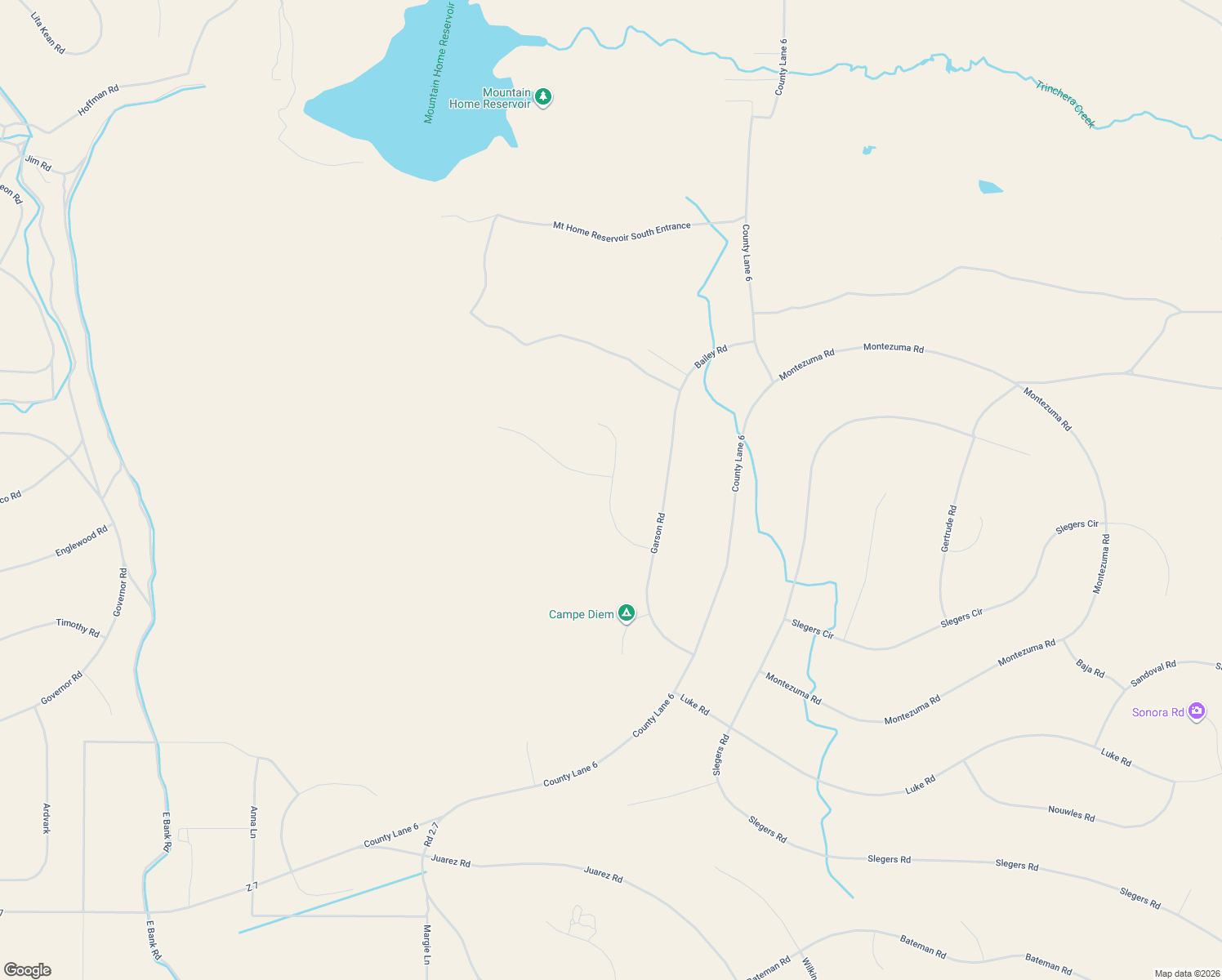 map of restaurants, bars, coffee shops, grocery stores, and more near Williams Road in Costilla County