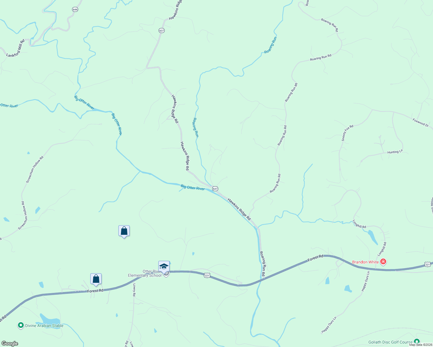 map of restaurants, bars, coffee shops, grocery stores, and more near in Lowry