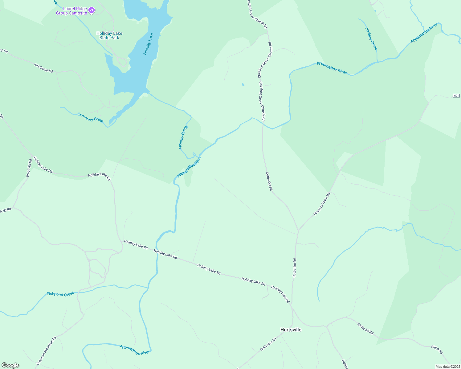 map of restaurants, bars, coffee shops, grocery stores, and more near 770 Blacksmith Lane in Appomattox