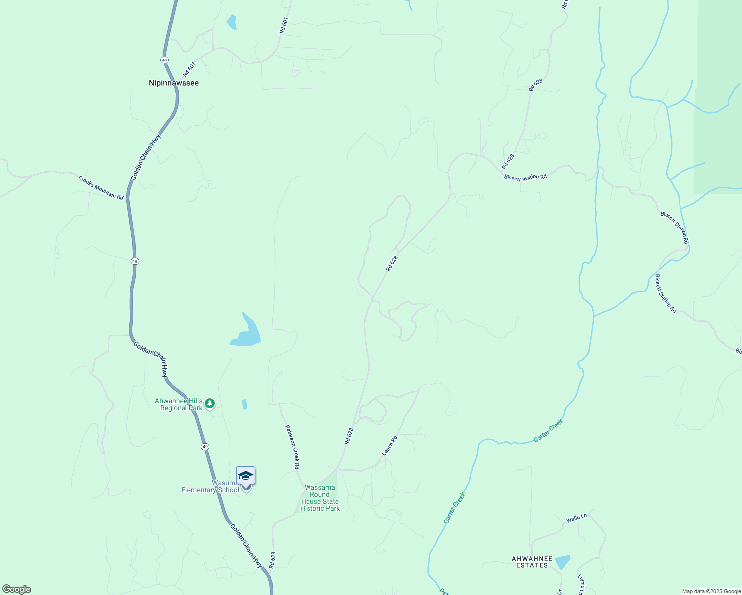 map of restaurants, bars, coffee shops, grocery stores, and more near in Ahwahnee