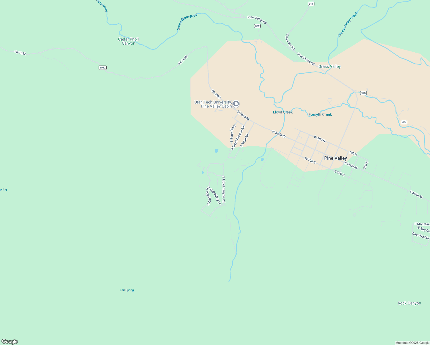 map of restaurants, bars, coffee shops, grocery stores, and more near 780 Hillside Drive in Pine Valley