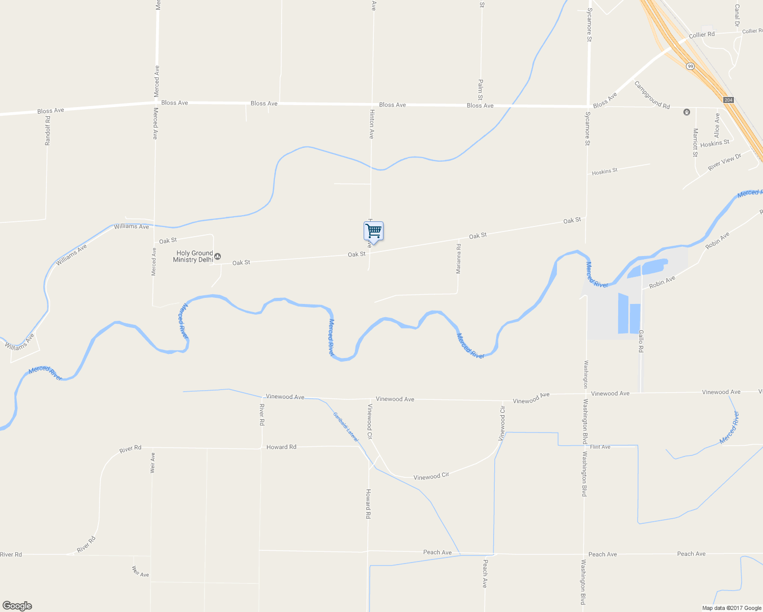 map of restaurants, bars, coffee shops, grocery stores, and more near 7149 Marianna Road in Delhi