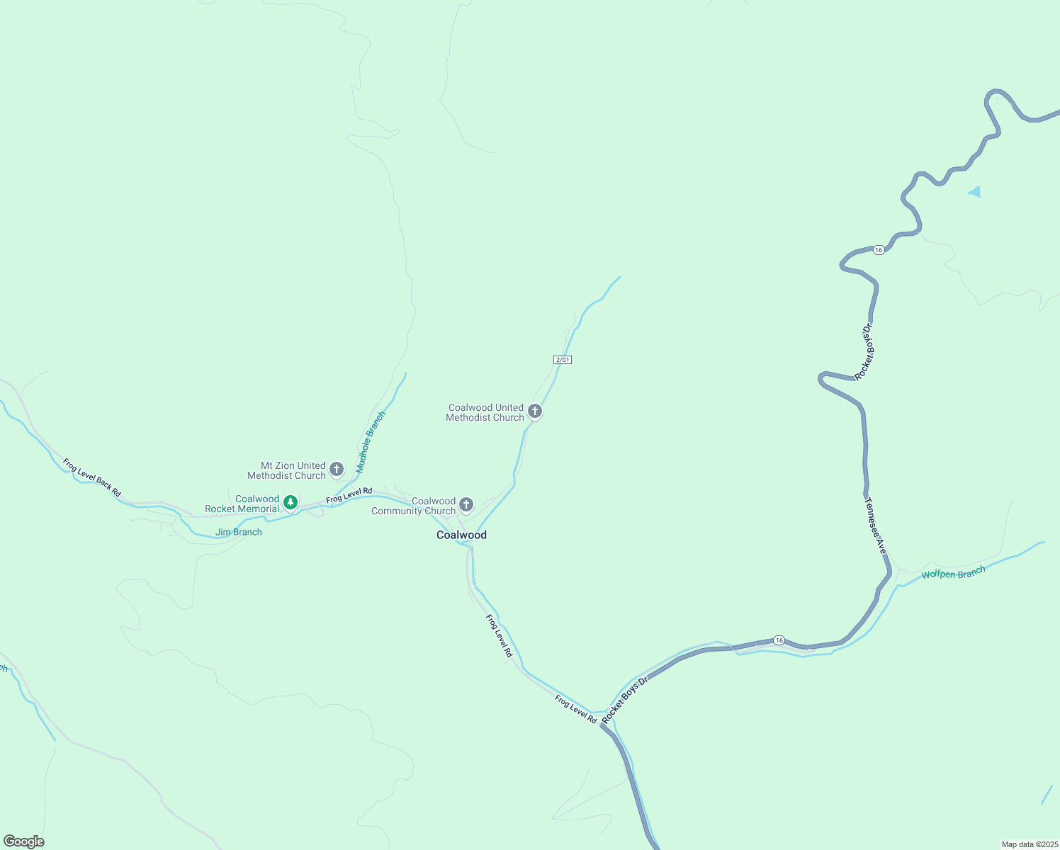 map of restaurants, bars, coffee shops, grocery stores, and more near Snake Root Branch Road in McDowell County