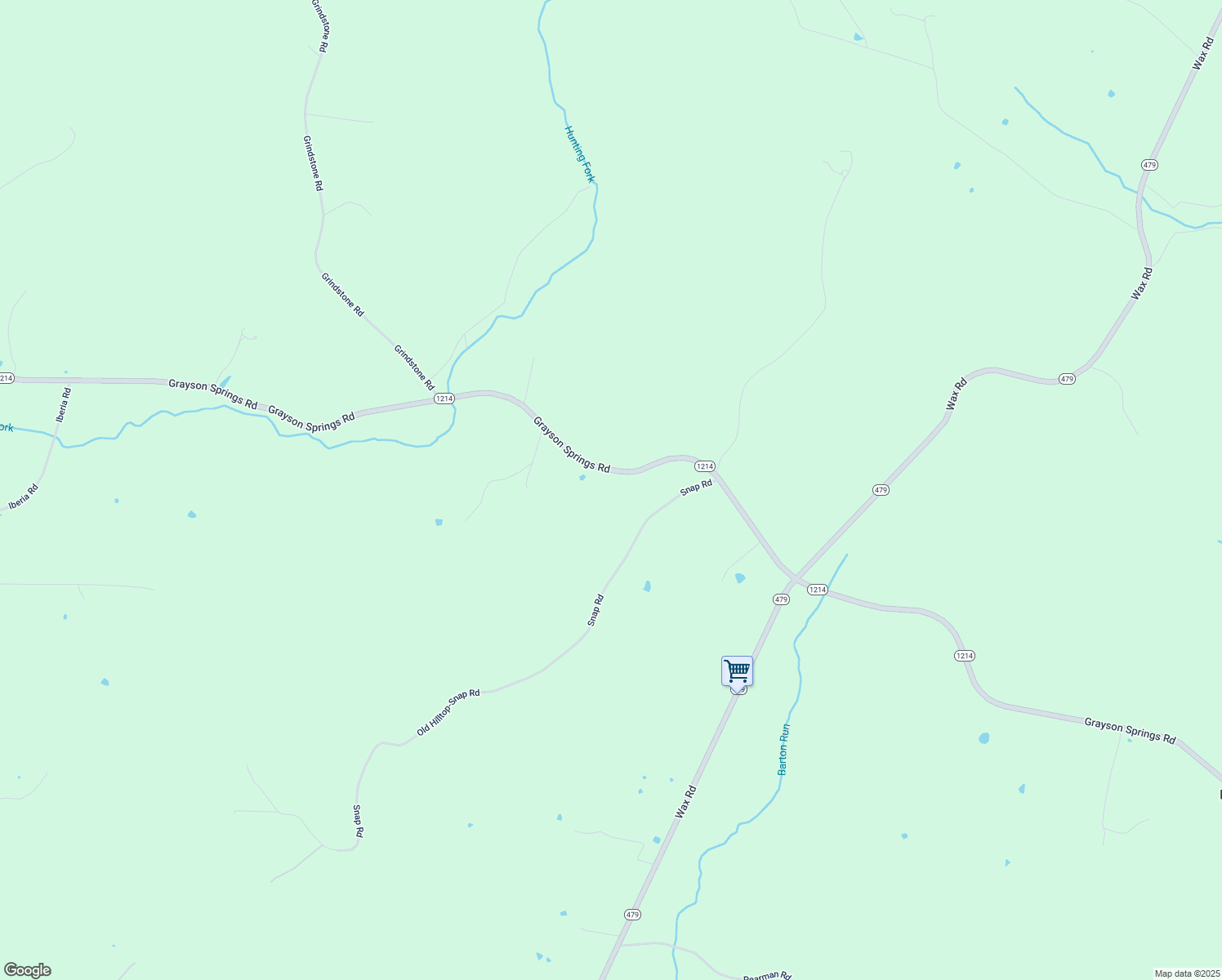 map of restaurants, bars, coffee shops, grocery stores, and more near 395 Snap Road in Clarkson