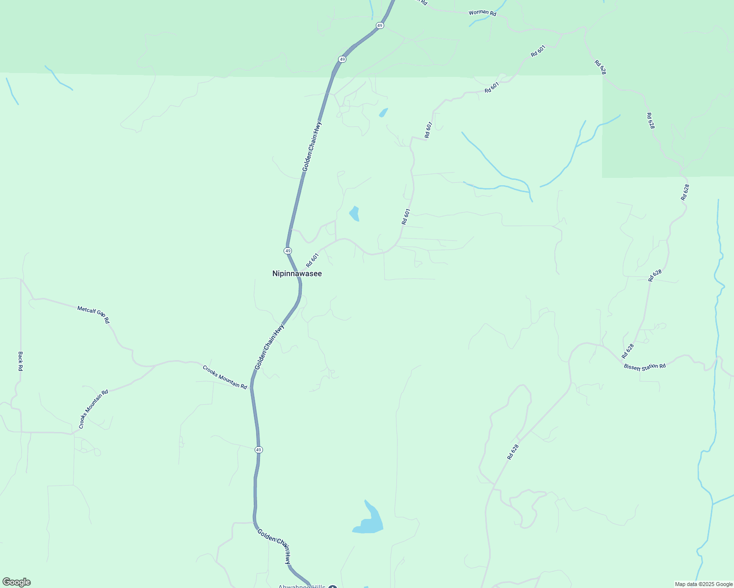 map of restaurants, bars, coffee shops, grocery stores, and more near 44840 Silver Spur Trail in Ahwahnee