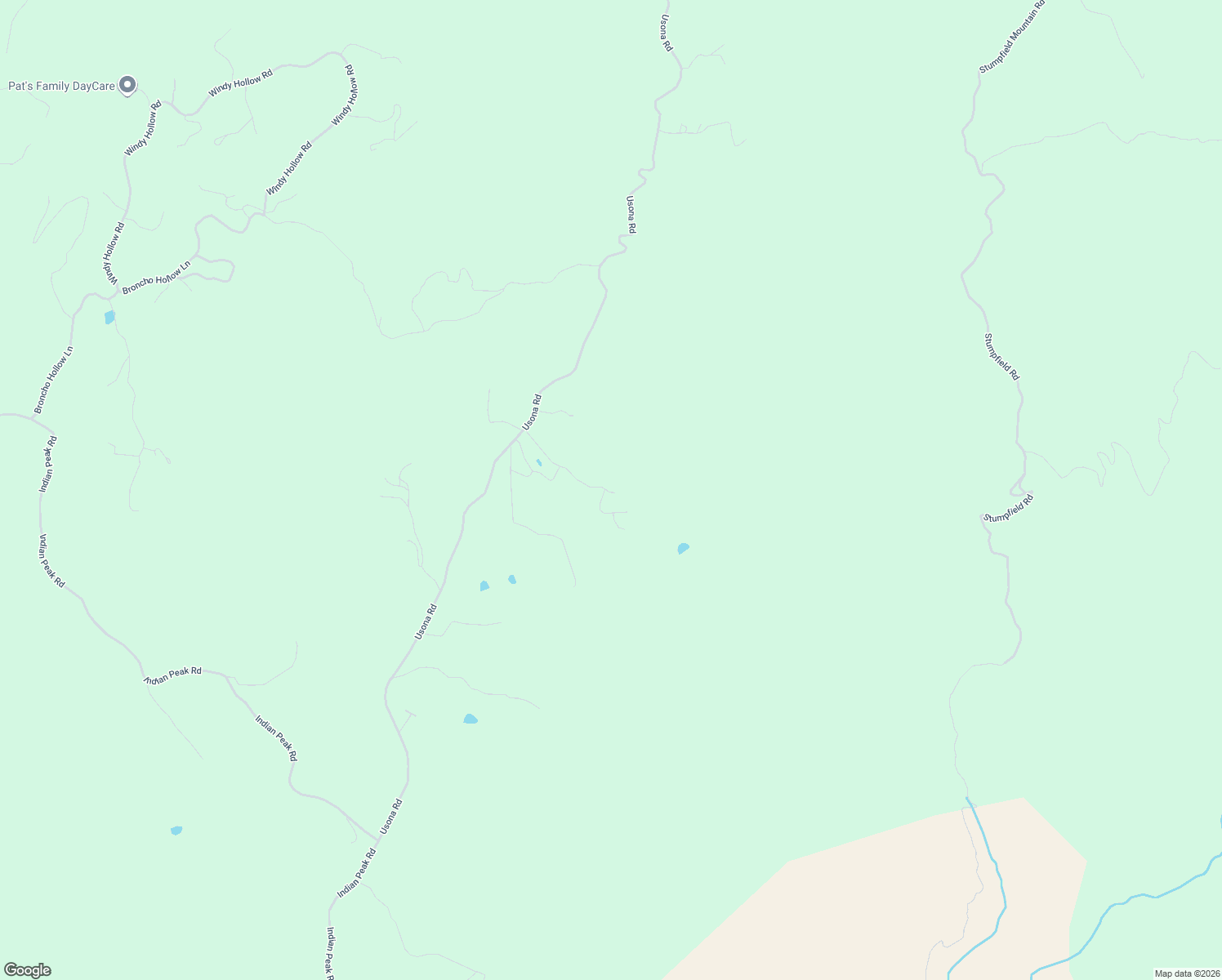 map of restaurants, bars, coffee shops, grocery stores, and more near 4132 Usona Road in Mariposa
