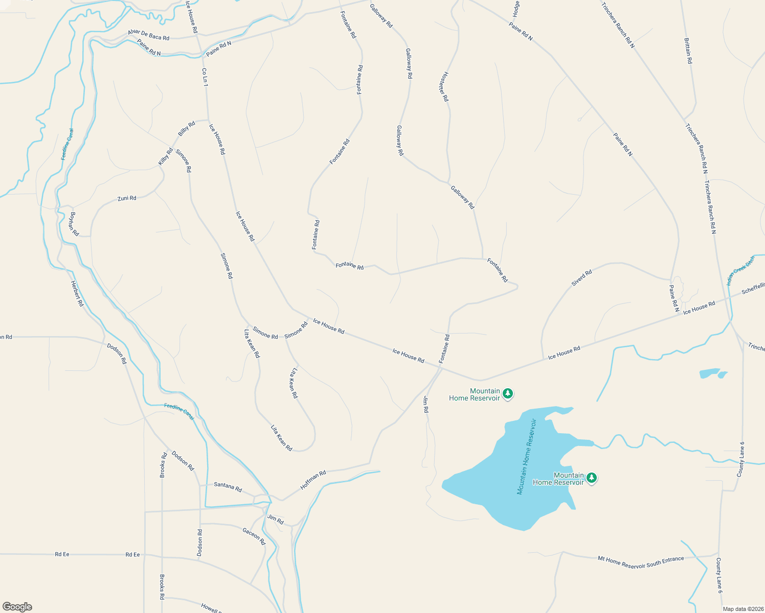 map of restaurants, bars, coffee shops, grocery stores, and more near Murrey Road in Fort Garland