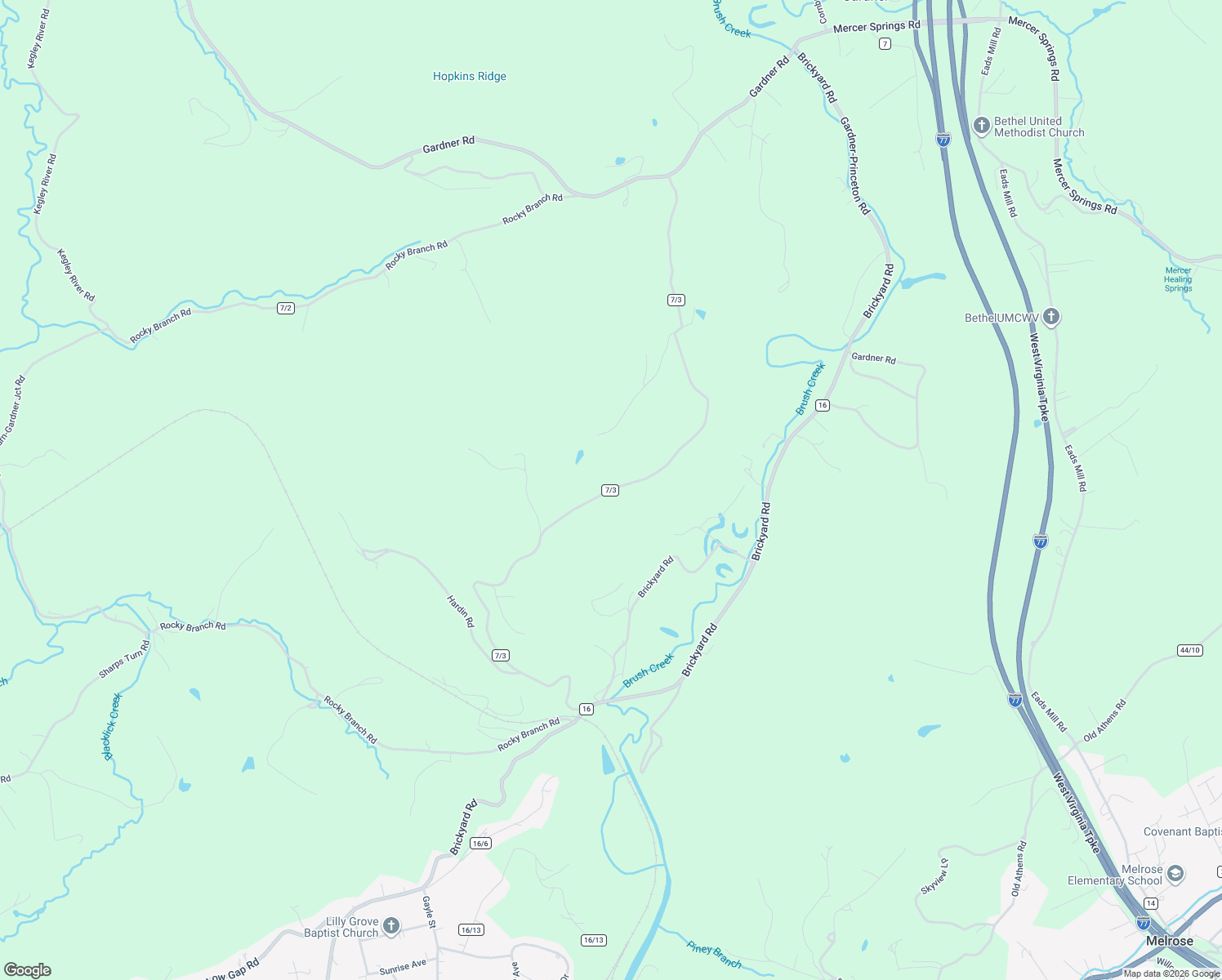 map of restaurants, bars, coffee shops, grocery stores, and more near 1491 Old Gardner Road in Princeton