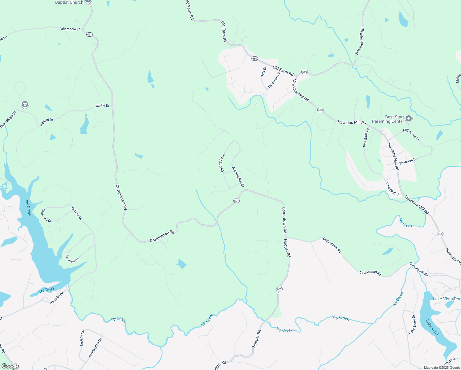 map of restaurants, bars, coffee shops, grocery stores, and more near 1075 Abalone Bluff Drive in Forest