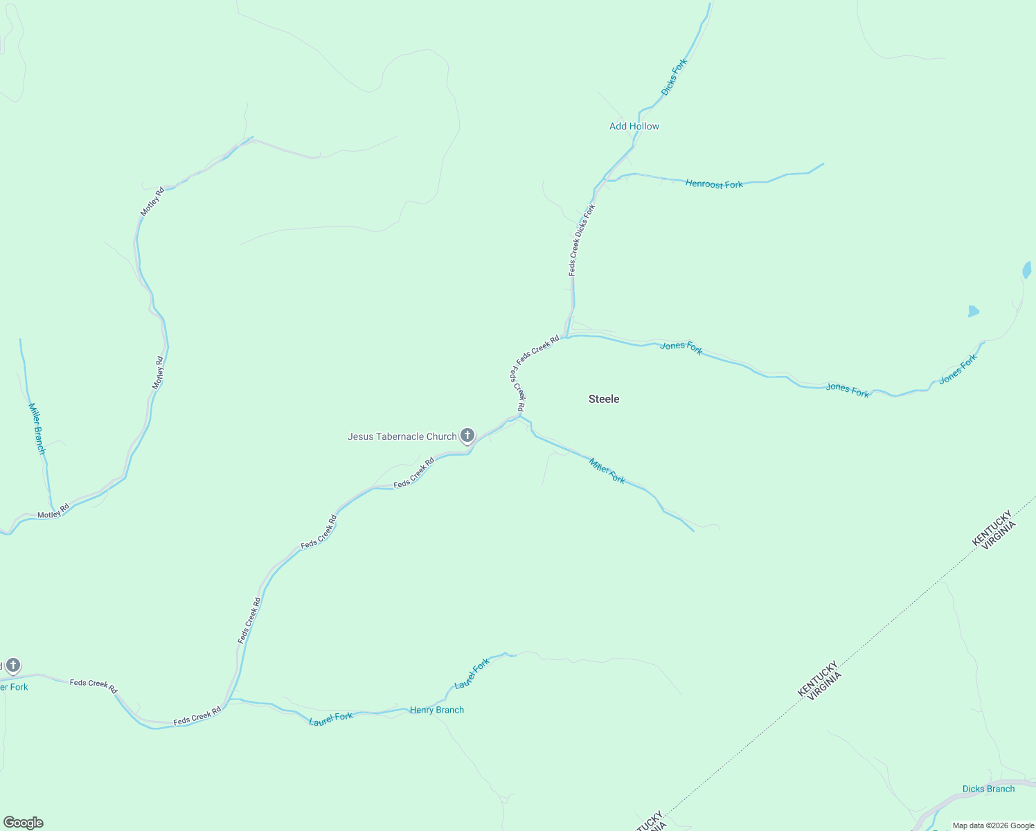map of restaurants, bars, coffee shops, grocery stores, and more near 4000 Feds Creek Road in Steele